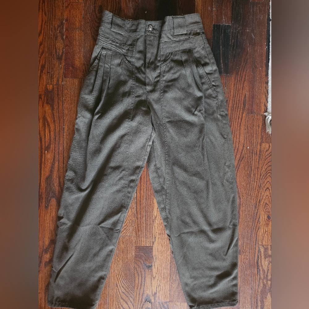 Fitted Khaki Pants Size XS